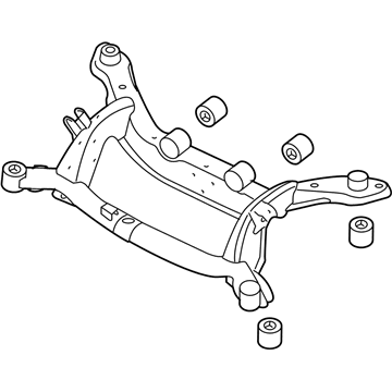 Volvo S60 Cross Country Axle Beam - 31476647