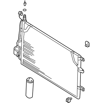 Volvo A/C Condenser - 31267200