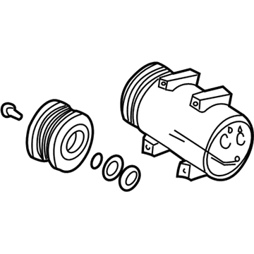 Volvo A/C Compressor - 8602621