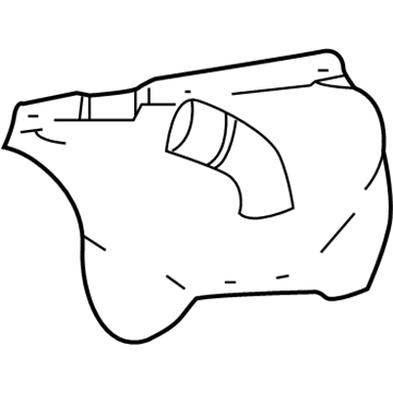 Volvo S70 Exhaust Heat Shield - 8250239