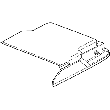 Volvo 31498174 Armrest Door, Charcoal