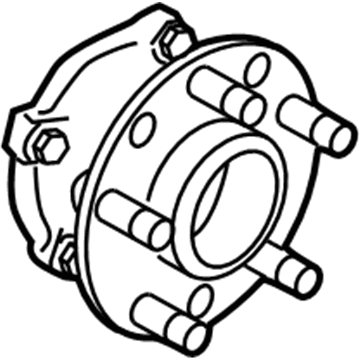 Volvo S40 Wheel Hub - 31340686