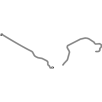 Volvo V60 Windshield Washer Hose - 32282781