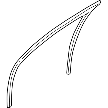 2001 Volvo S80 Window Channel - 9485900