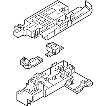 Volvo XC60 Fuse Box - 31456003