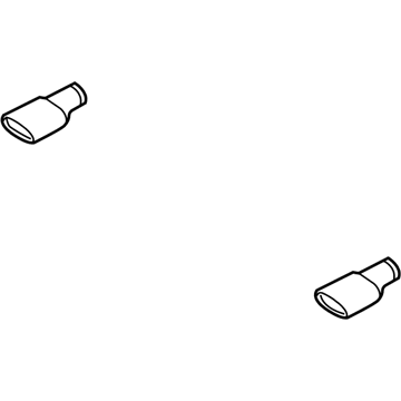 Volvo 30742433 Tail Pipe