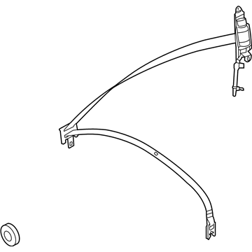 Volvo S40 Seat Belt - 31320492