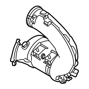 Volvo V90 Cross Country Catalytic Converter - 36010608