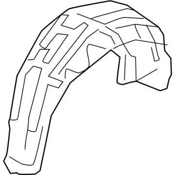 Volvo Fender Splash Shield - 32392139