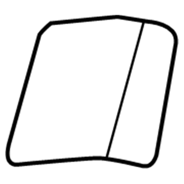 Volvo 8650592 Upper Quarter Trim Cap, Driver Side