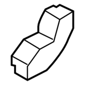 Volvo 31278928 Insulator Pad, Driver Side