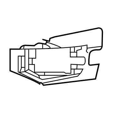 Volvo 32227512 Bracket, Passenger Side