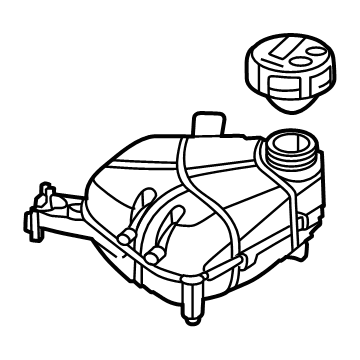 Volvo Coolant Reservoir - 31686047
