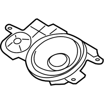 Volvo 8676936 Instrument Panel Speaker Volvo 8676936 Instrument Panel Speaker