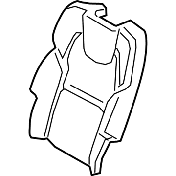 2022 Volvo XC90 Seat Cushion Pad - 31351824