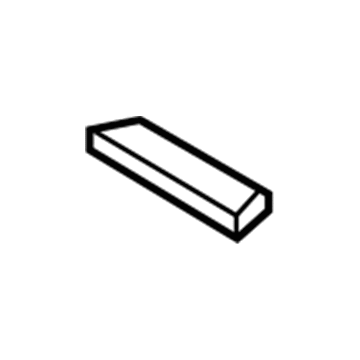 Volvo 39832268 Floor Cover Handle, Charcoal