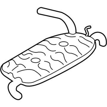 Volvo C30 Muffler - 31280442