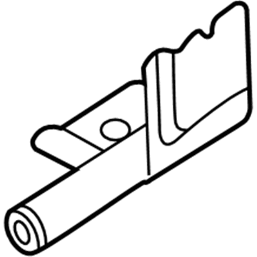 Volvo 30655230 Inner Rail Bracket, Passenger Side