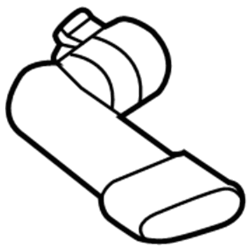 Volvo 31392526 Tail Pipe Extension, Driver Side