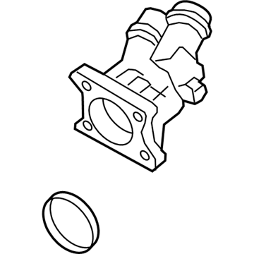 Volvo Thermostat Housing - 31686046