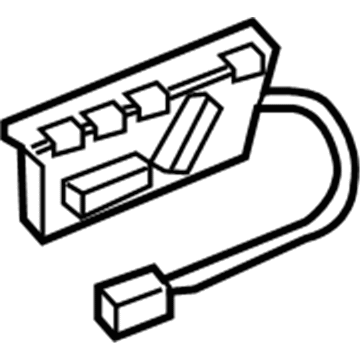 Volvo S60 Power Seat Switch - 39980294