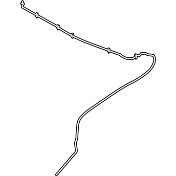 Volvo Windshield Washer Hose - 31425850