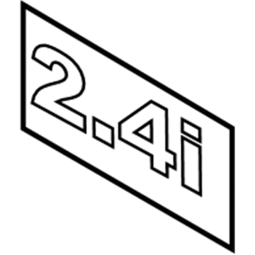 Volvo 8679891 Nameplate