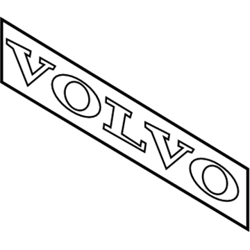 Volvo 31253102 Nameplate