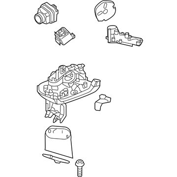 Volvo 31477570 Mirror Assembly, Rear