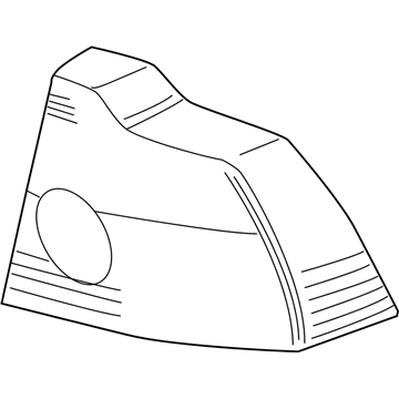 Volvo Tail Light Lens - 30698347