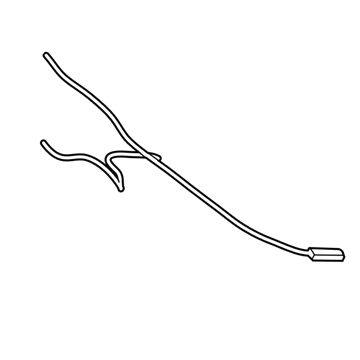 Volvo Hood Release Cable - 31352884