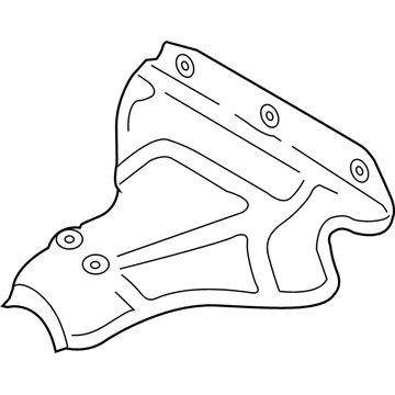 Volvo Exhaust Heat Shield - 30713261