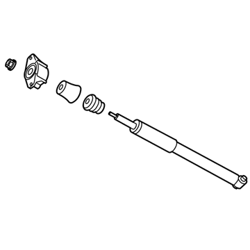 Volvo C30 Shock Absorber - 31201047