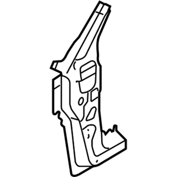 Volvo 8652400 Pillar Reinforcement, Driver Side