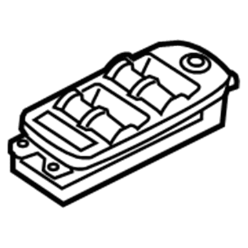 Volvo V60 Cross Country Window Switch - 31453264