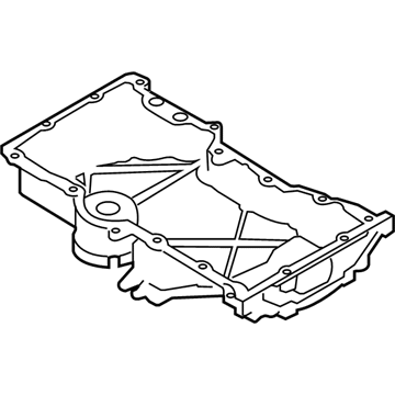 Volvo S80 Oil Pan - 30757568