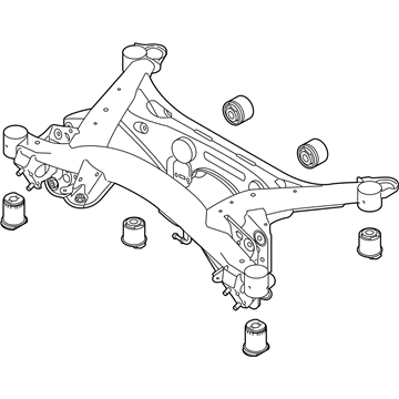 Volvo XC40 Recharge Axle Beam - 32246801