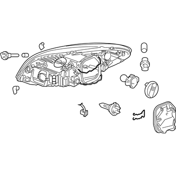 Volvo C70 Daytime Running Lights - 9124291