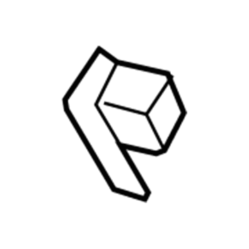 Volvo 30676283 Glove Box Retainer, Passenger Side