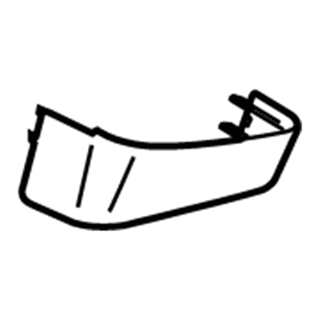 Volvo 30799110 Mirror Cover, Passenger Side