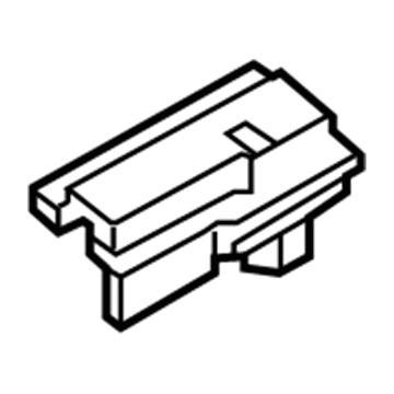 Volvo 30784128 Side Molding Clip, Driver Side