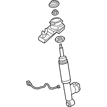 2016 Volvo XC90 Shock Absorber - 31451395
