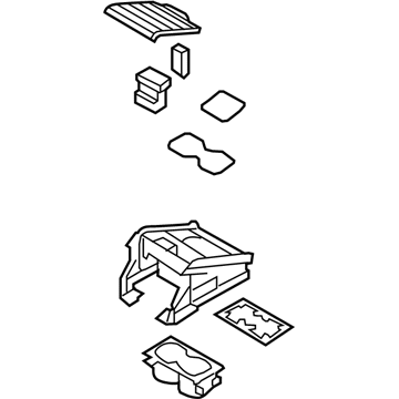 Volvo Cup Holder - 39869587