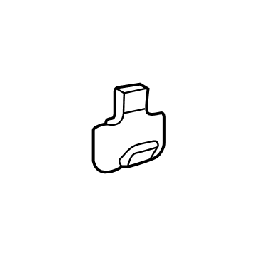 Volvo 31662602 Belt Molding Clip