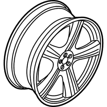 2008 Volvo XC90 Alloy Wheels - 30789045