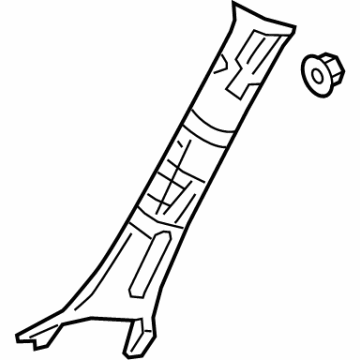 Volvo XC40 Recharge Pillar Panels - 31322529