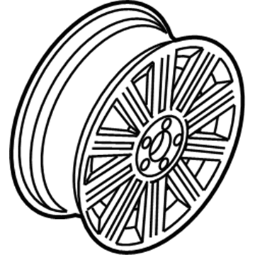 Volvo 31399396 Wheel, Alloy, Black, Aluminium