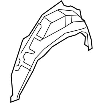 Volvo XC90 Fender Splash Shield - 32239274