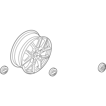Volvo XC60 Alloy Wheels - 31423851