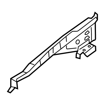 Volvo 32149411 Upper Rail, Driver Side